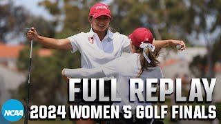 2024 NCAA DI womens golf championship Stanford vs. UCLA  Full Replay