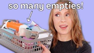 Huge EMPTIES 30 Products I Used Up... Would I Repurchase?