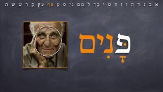 Hebrew Alphabet Alefbet + Vowels - full tutorial