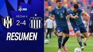 Central de Cordoba 2-4 Talleres  #TorneoBetano  Resumen  Fecha 4