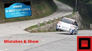 10.  Rally Nova Gorica 2022  Highlights Mistakes & Show