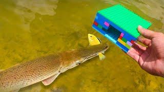 Lego Fish-Trap Attacked By Vicious Fish Eater