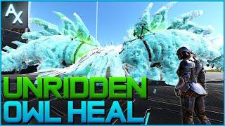 HEAL YOUR DINOS WITH AN UNRIDDEN SNOW OWL - Ark Quick Tip #2 #shorts