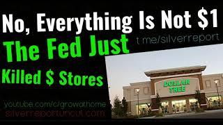 The End Of Everythings $1 Dollar Tree Forced To Raise Prices As Retailers To Pass It On