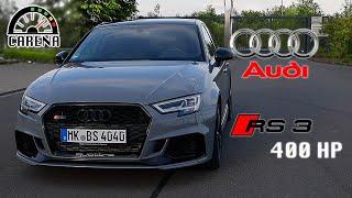 2019 AUDI RS3 Sportback Quattro  400 HP  OPF  POV  Launch Control  Night Drive on Autobahn