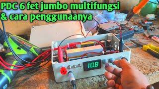 PDC 6 fet jumbo multifungsi & cara penggunaannyaWaHP081231704245