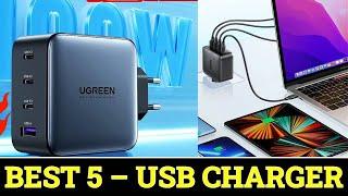 Top 5 Best USB Charger  Reviews   2024