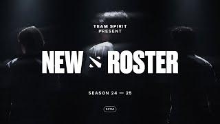 TEAM SPIRIT NEW ROSTER. SEASON 24-25