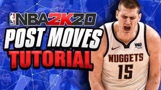 NBA 2K20 Post Moves Tips & Tutorial Master the DropStep Hook Shot Fadeaway Etc.