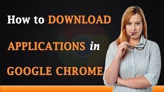 Cara Download Aplikasi di Google Chrome