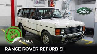 From Rust to Riches The 1995 Range Rover Classic Paint Restoration You Wont Believe Full Movie