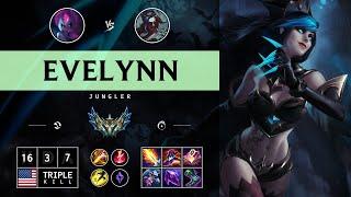 Evelynn Jungle vs Kayn - NA Challenger Patch 14.13