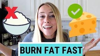 Eat These 10 Foods to Lose BELLY FAT IDEAL Fat Burning