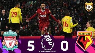 The best match for Mo Salah in the Premier League  ◄ He scored 4 goals and 1 assist ●Egyptian King