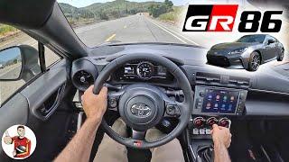 The 2023 Toyota GR86 Manual is Fun Anytime Anywhere POV Drive Review