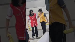 Zee Adel gelud abis itu akur lagi  #jkt48 #zeejkt48 #adeljkt48 #im3ooredoodigitalent #shorts