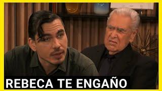 Don Emilio descubre que Rebeca no perdio la memoria VIVIR DE AMOR Avance de Mañana