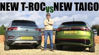 WHY NEW VW TAIGO BEATS THE MILLION SELLER T-ROC £30K VW COMPACT SUVS FIGHT IT OUT