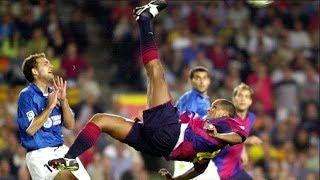 2001 BARCELONA 3X2 VALENCIA MATCH HISTORY OF RIVALDO