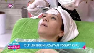 Cilt lekelerini azaltan yoğurt kürü