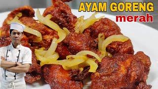 Ayam goreng merah  Hongkong style  ala nanang kitchen