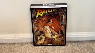 Raiders Of The Lost Ark Limited Edition 4K Ultra HD Steelbook Unboxing Review
