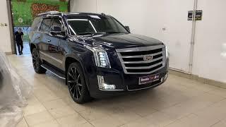 Двойная тонировка на Cadillac Escalade