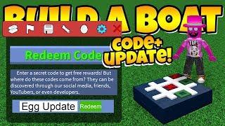 Build a Boat EGG CODE + NEW ITEM