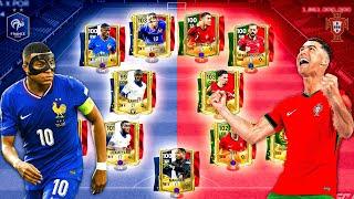 Portugal X France - Best Special X Squad Builder France Vs Portugal EURO Special - FC Mobile