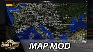 ETS2 1.34  Mario Map v12.8