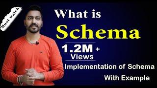 Lec-5 What is Schema  How to define Schema  Database management system in Hindi