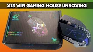 Gaming Mouse X13 Wireless 2023 Unboxing
