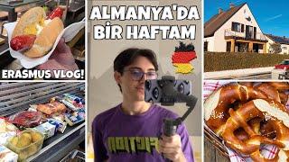 ALMANYA HAFTALIK VLOG Fiyatlar yaşam Münih Frankfurt Augsburg gezisi #ErasmusVlog #Almanya 