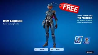 The Paradigm FREE SKIN in Fortnite ITEM SHOP