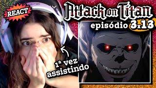 Quem vai vencer humanidade ou titãs?   React Attack on Titan 3x13