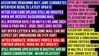 ACCENTURE ALL LATEST IMP UPDATES▶ BIG CHANGE IN PROCESS & CRITERIA INTERVIEW RESULT OFFER JOINING