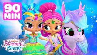 Shimmer and Shines Most Magical Wishes w Leah  90 Minute Compilation  Shimmer and Shine