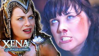 Xena derrota a Athenea  Xena La Princesa Guerrera