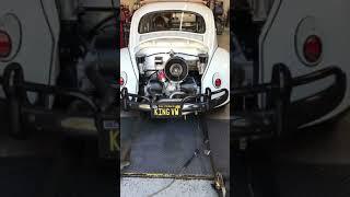 Vw Escarabajo Motor con turbina Porsche