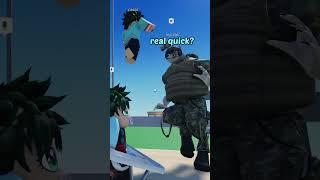 FLIRTING WITH DEKU in Roblox Voice Chat #roblox #shorts