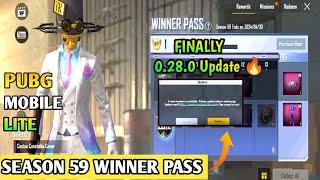 Pubg Mobile Lite Season 59 Winner Pass   Pubg Mobile Lite 0 Mb New Update  Loading Problem Fix ?