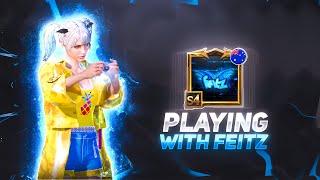 Clutch Master is Back? ft. @Feitzz   PUBG MOBILE