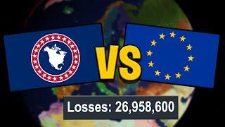 EUROPEAN UNION vs. NORTH AMERICAN UNION - Rise of Nations Showdown