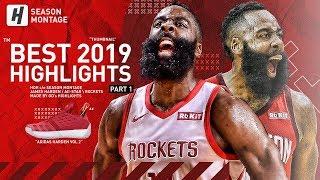 James Harden BEST Highlights & Moments from 2018-19 NBA Season BEAST Mode Part 1