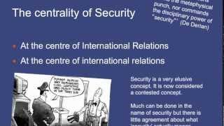 PL7505 International Security Introduction