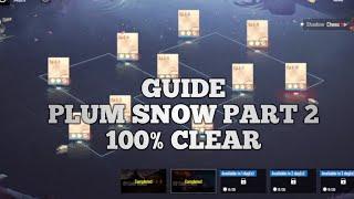 PUNISHING GRAY RAVEN - GUIDE PLUM SNOW PART 2 100% CLEAR