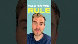 Talk to Ten Rule Don’t create your course