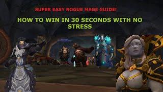 How to beat Priest Mage as Rogue Mage 2v2 arena super easy pvp guide 2400 MMR