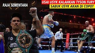 Usai Kalahkan Fury Ronde 9 Kini Sabuk Usyk Akan Dicopot  Tinju Dunia Hari Ini  Tinju Terbaru 2024