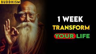 5 HABITS that CHANGED my LIFE in 1 WEEK  THESE LESSONS WILL CHANGE YOUR LIFE  Buddhist Teachings